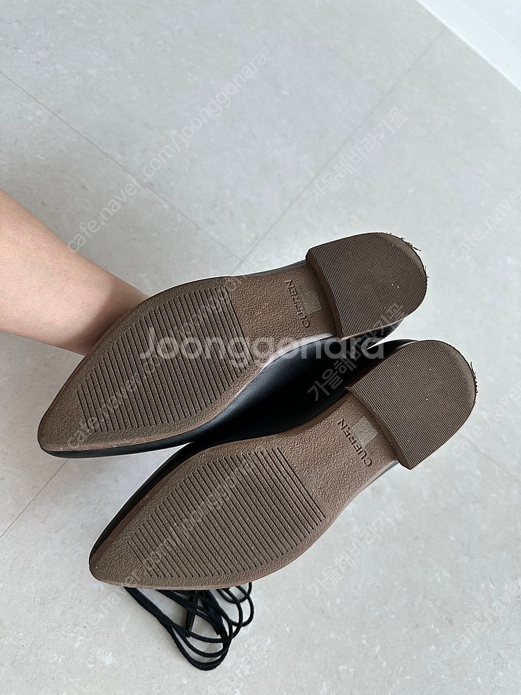 쿠에른 발레리나 로퍼 구두 여성 225 ( 230도 가...--3