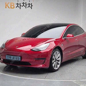 모델3중고 테슬라 중고 빨간색 2020년식 56,917km 스탠다드 레인지 플러스 중고자동차