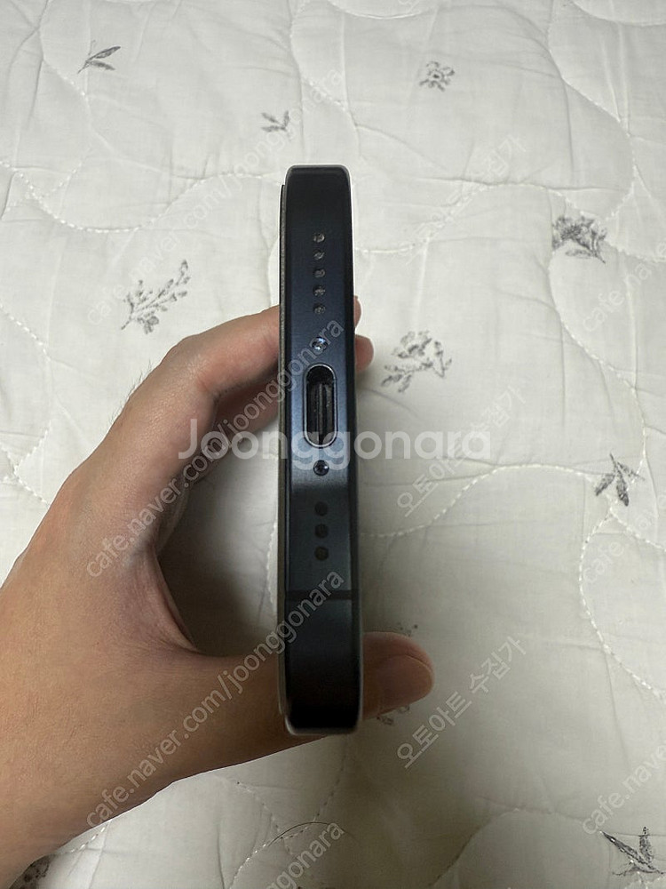 아이폰 15 프로 512GB 블루티타늄 자급제 팝니다--4