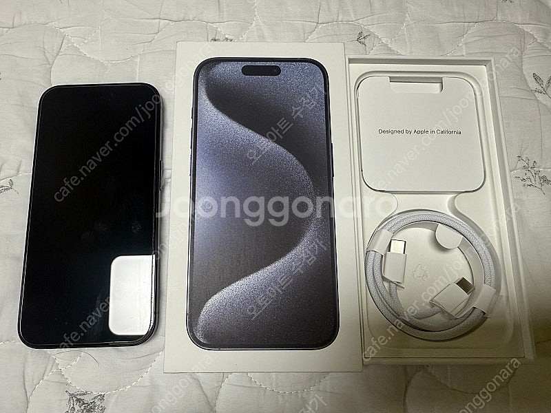 아이폰 15 프로 512GB 블루티타늄 자급제 팝니다--7