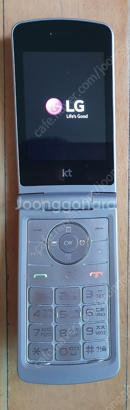 KT 3G 폴더 폰 와인 폰 LG-T390K--0