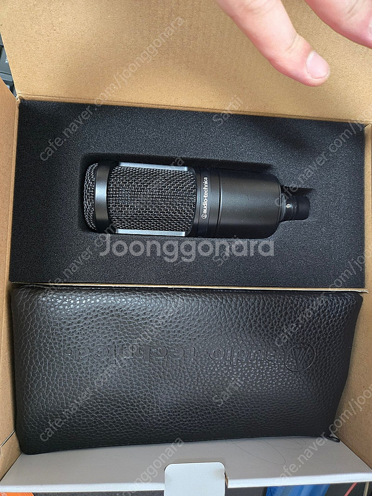 오디오 테크니카 AT2020 컨덴서 마이크 판매(Aud...--0