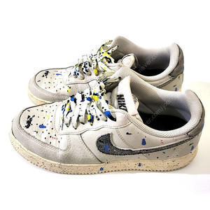 NIKE AIR FORCE1 PAINT 나이키 에어 포스 1 페인트 스플래터 270mm CZ0339-001