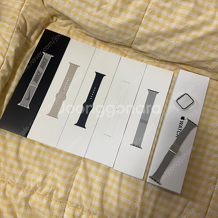 애플워치 se 40mm 실버(정품 스트랩 5개 포함 /...--3