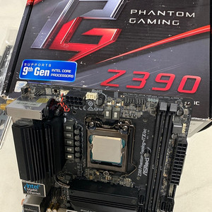 Z390 itx /i9 9900k 팝니다.