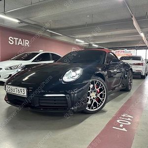 포르쉐 중고 911 중고 카레라 4S 카브리올레 중고 포르쉐 검정색 2020년식 21,878km 카레라 4S 카브리올레 수원중고차