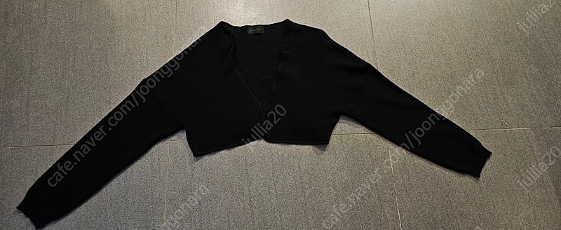 세컨스킨 여름 니트볼레로 가디건 이미지