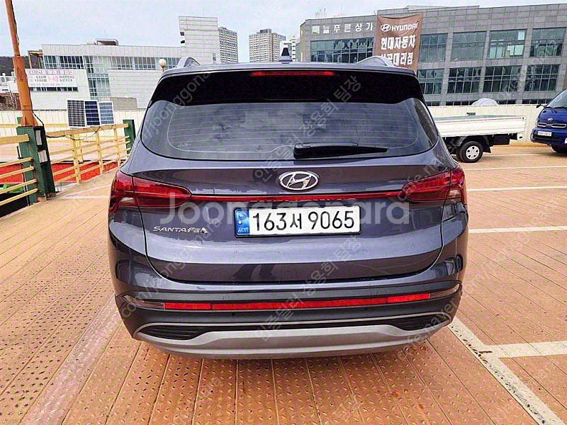 싼타페 중고차 더 뉴 싼타페 하이브리드 중고 파란색 2022년식 65,789km 1.6 2WD 프레스티지 중고차다이...--5