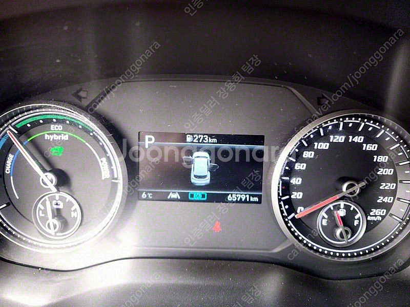 싼타페 중고차 더 뉴 싼타페 하이브리드 중고 파란색 2022년식 65,789km 1.6 2WD 프레스티지 중고차다이...--7