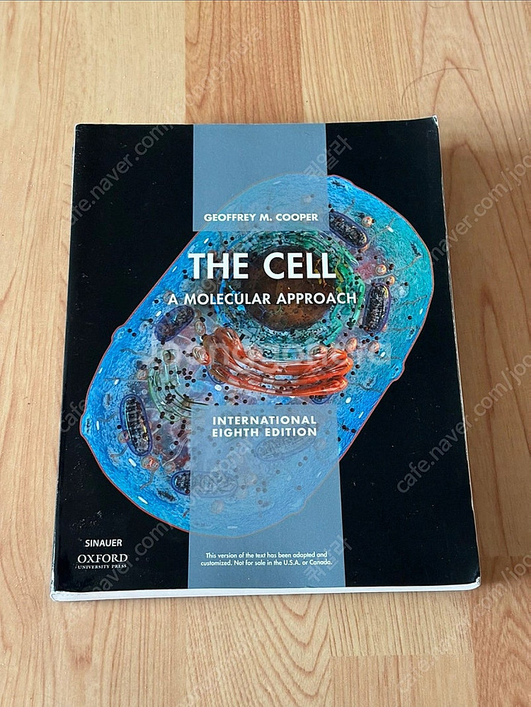 The Cell: A molecular approach...--0