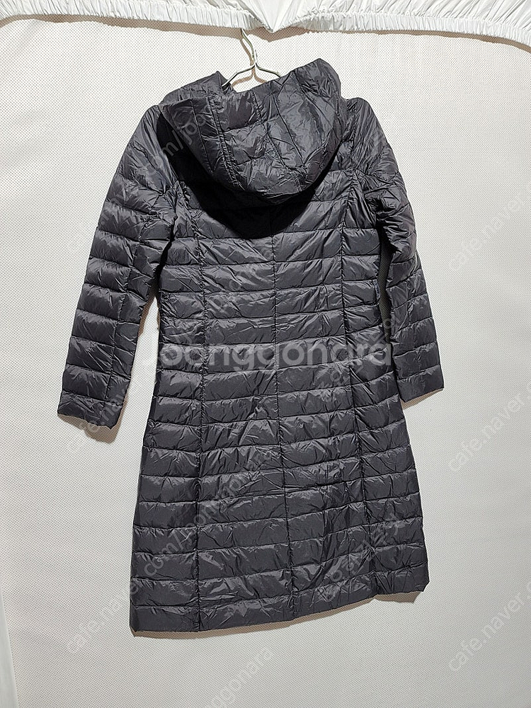 여성옷 경량롱패딩 검정색 덕다운 S사이즈 새옷임 택포가...--1