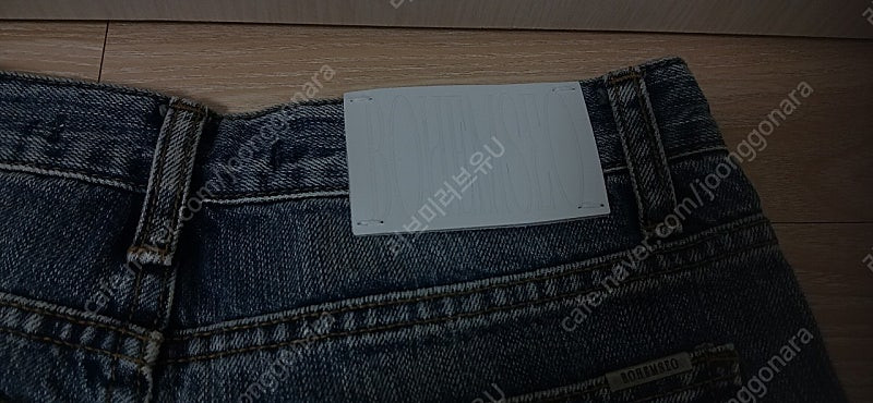 [품절새상품] 보헤미안서울 세미 부츠컷 데님 팬츠 레인블루 m--6