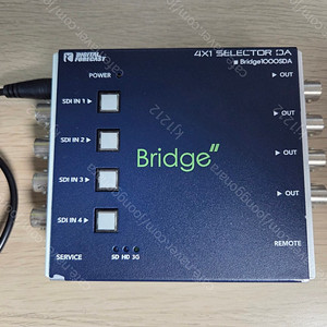 Bridge 1000SDA HD-SDI 4x1 셀렉터 겸용 분배 증폭기, SDI 셀렉터, SDI 분배기