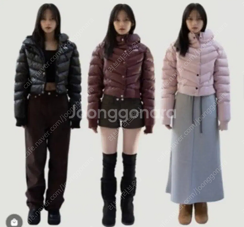 [품절상품] ason 딸기우유 핑크 애즈온 숏 푸퍼 크...--0