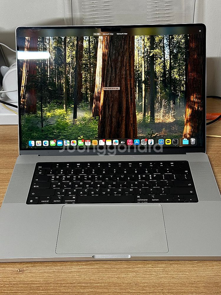 맥북프로 16인치 M1 Max 실버 32GB 1TB 프...--0