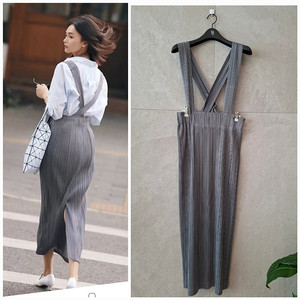 플리츠플리즈 멜빵원피스3 이세이미야케