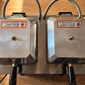 태양산업 아메리칸 사각 2구 와플기계 (wpr-450t)