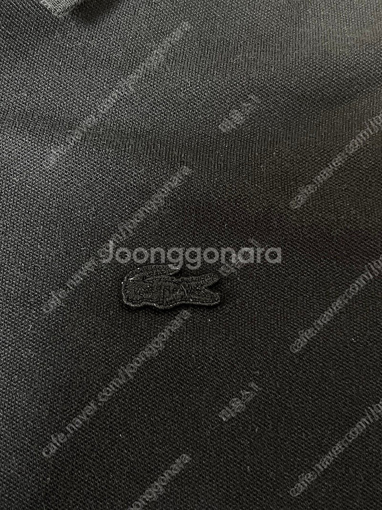 라코스테 파리폴로 블랙 5사이즈--1