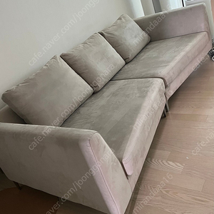 부산 자코모 스위브 3.5인 소파 2400mm 모던 심플 라이트브라운 연연베이지