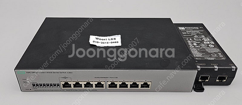 HPE 1920S-8G 웹관리형 이더넷 스위치 기가 허...--7