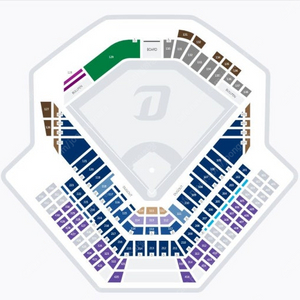 7월 10일(목) NC다이노스 VS 삼성라이온즈 3루 4연석