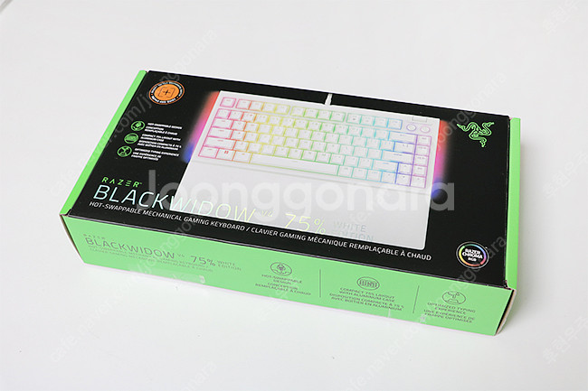 RAZER BlackWidow V4 (한글 각인) 키보...--0