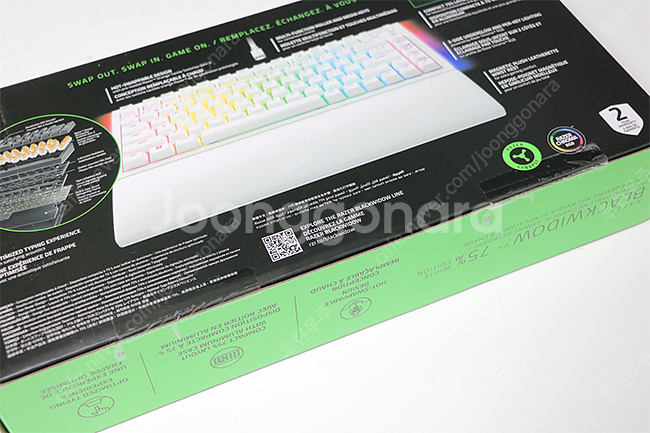 RAZER BlackWidow V4 (한글 각인) 키보...--1