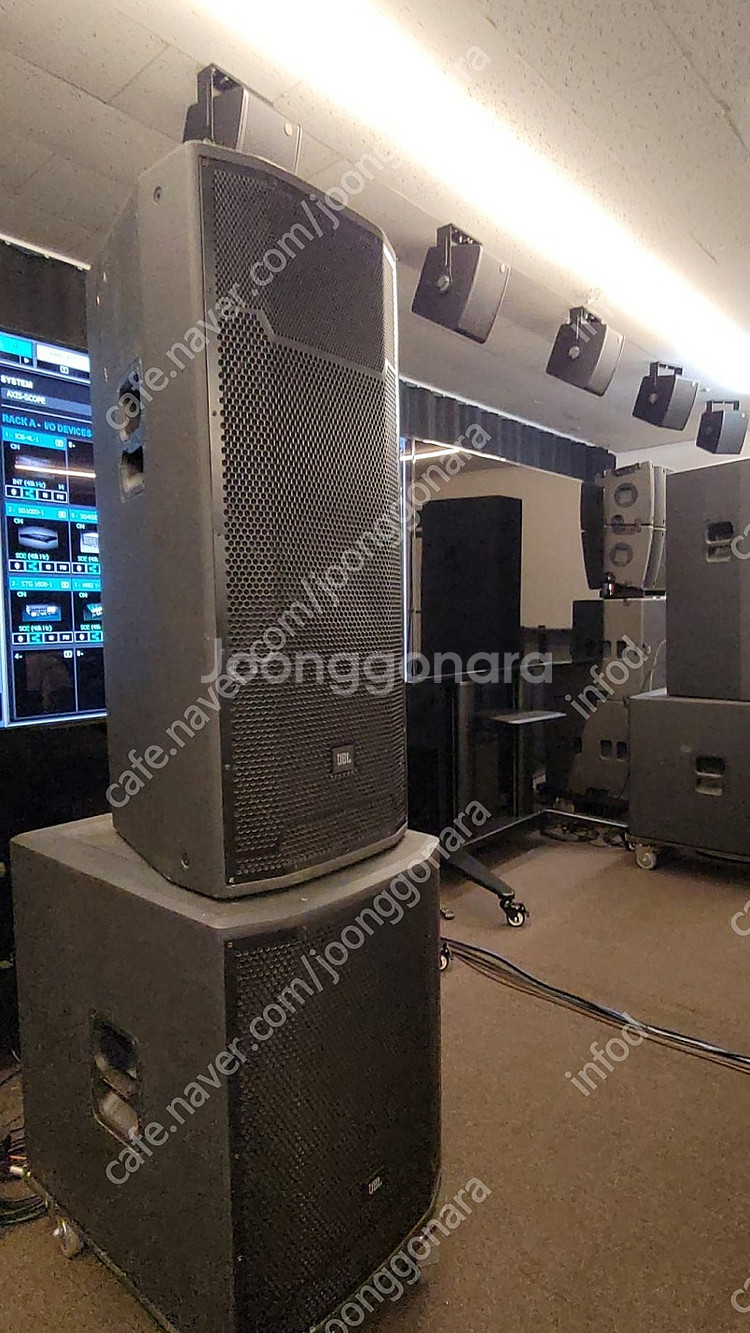 jbl 행사용 스피커 prx718xlf prx725--1