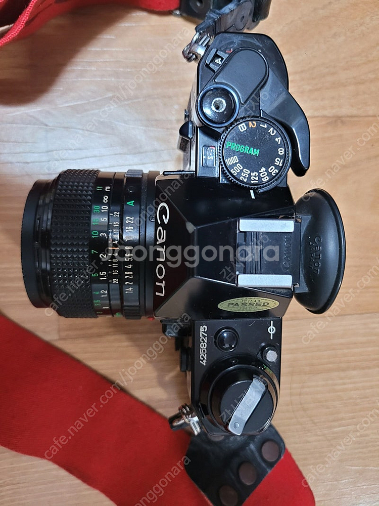 캐논 AE-1P 필름카메라--1