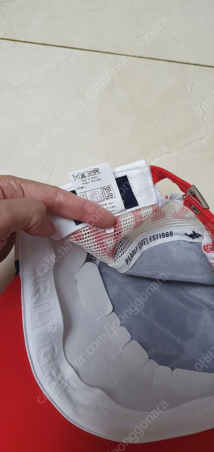 파리게이츠 모자 정품 새상품 ㅡ착불 35000 이미지