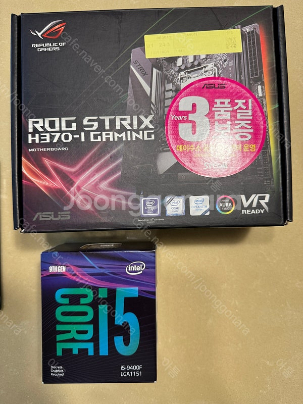 i5 9400F + ASUS ROG H370-I + R...--2