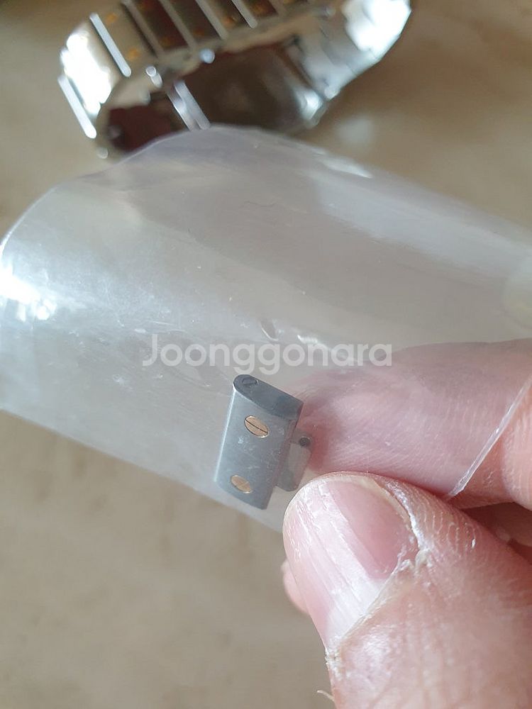 까르띠에 산토스 갈베 콤비 L 라지 여분코 브레이슬릿 ...--3