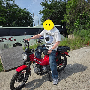 혼다 헌터커브 CT125 레드 판매
