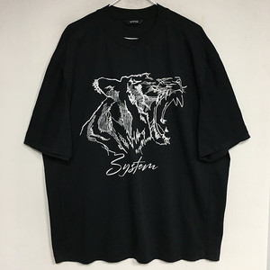 22 SYSTEM 시스템 옴므 오버핏 반팔 티셔츠 100 / 랑방 마인 오브제 타임 럭키슈에뜨 산드로 마쥬 오르 시에 시스템