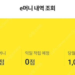 (600원)이마트 이머니 1070점