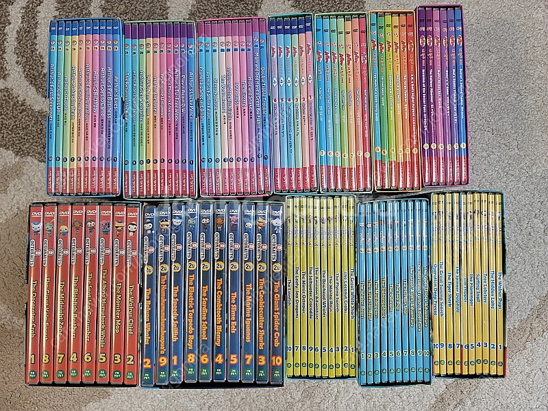잠수네. 호리드헨리 dvd. 옥토넛 dvd.아이언맨 d...--2
