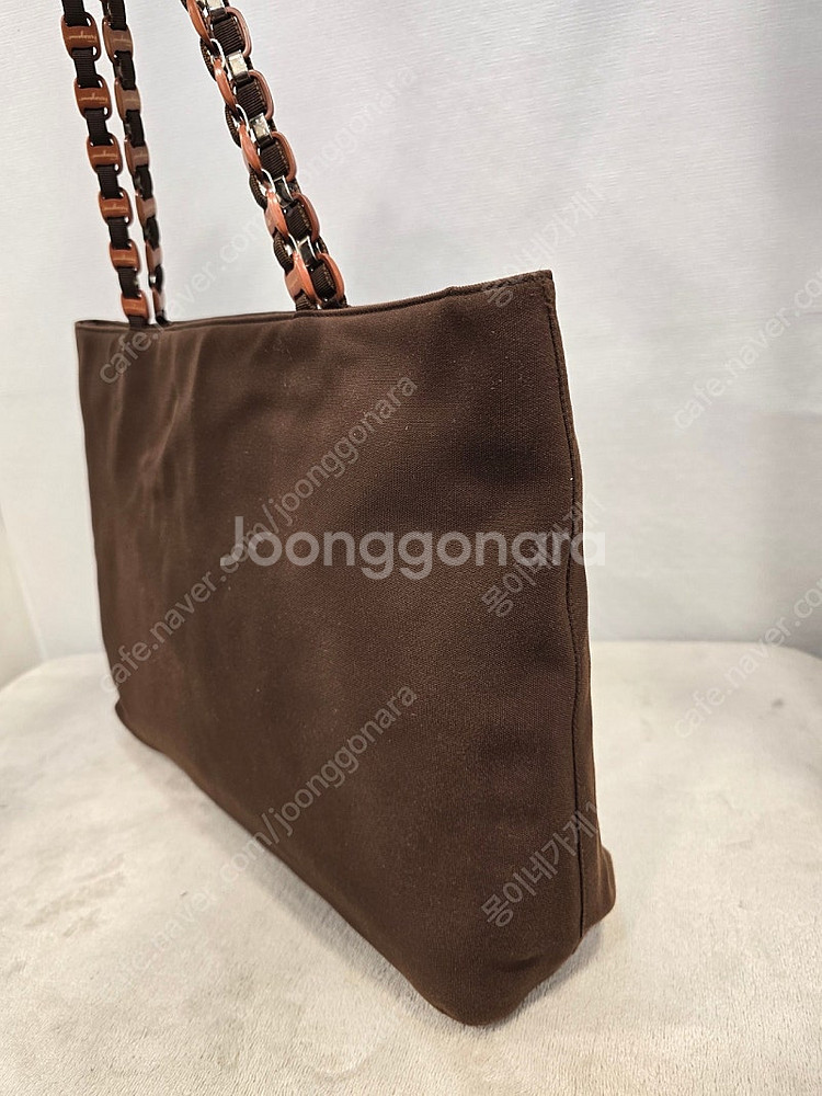 페라가모 블럭 체인 쇼퍼백 숄더백 가방--3
