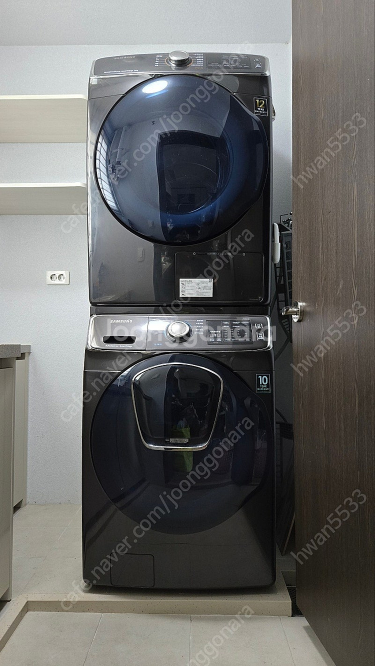 삼성 그랑데 세탁기(21kg)+건조기(14kg) 세트--0