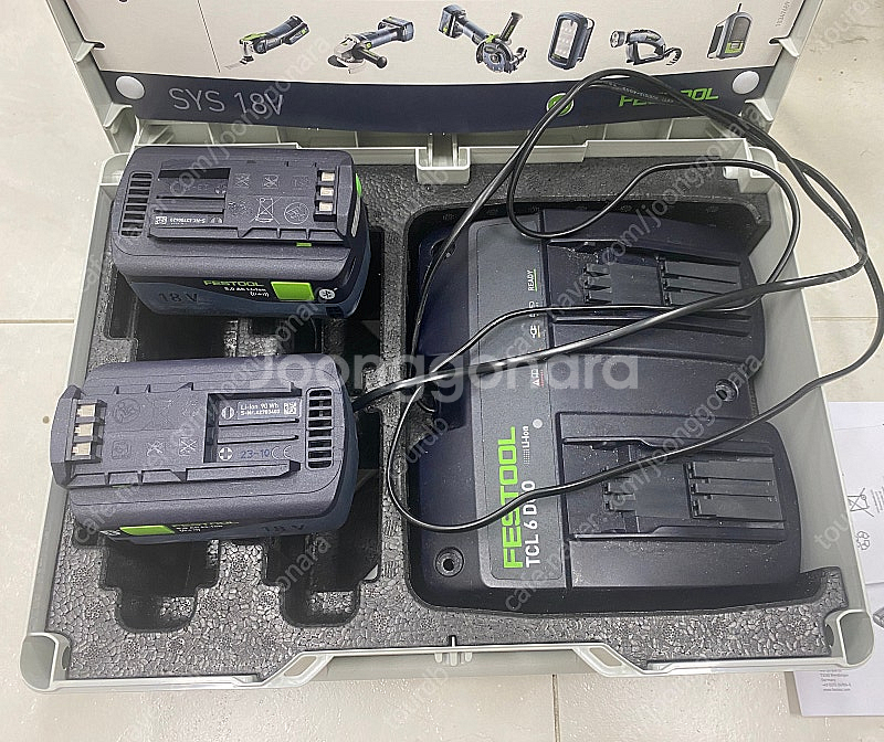페스툴 에너지세트 SYS 18V 2x5.0/TCL 6 ...--1