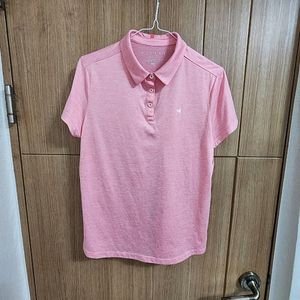 (100)여성 밀레 골프 반팔 카라 티셔츠