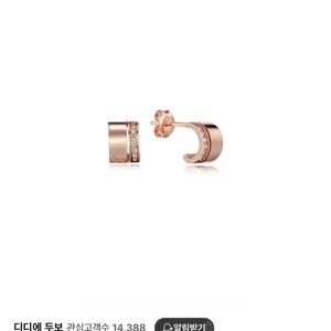 디디에두보 듀얼디디 귀걸이 JDRER3S574S