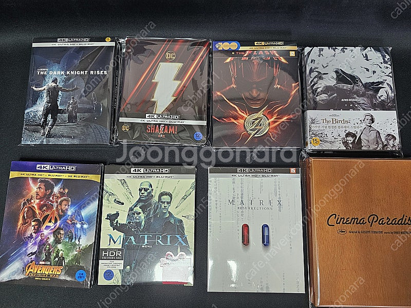 블루레이 정발 스틸북 여러가지 팝니다.(트랜스포머, 터...--4