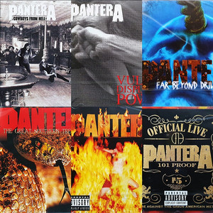 판테라 PANTERA CD 미개봉 신품 독일반 6장