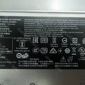 HPE DL360 Gen10 Plus S4310 CPU(12core), 시놀로지 RS822+ 팝니다