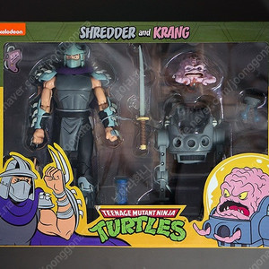NECA TMNT 네카 닌자거북이 슈레더 크랭 2팩 투팩 피규어 팝니다 미개봉새제품