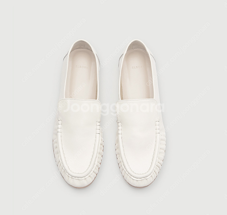 엘보른 양가죽 로퍼 ivory mateo leather...--0