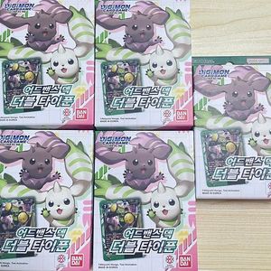 디지몬 tcg 어드밴스 덱 더블 타이푼 단순개봉