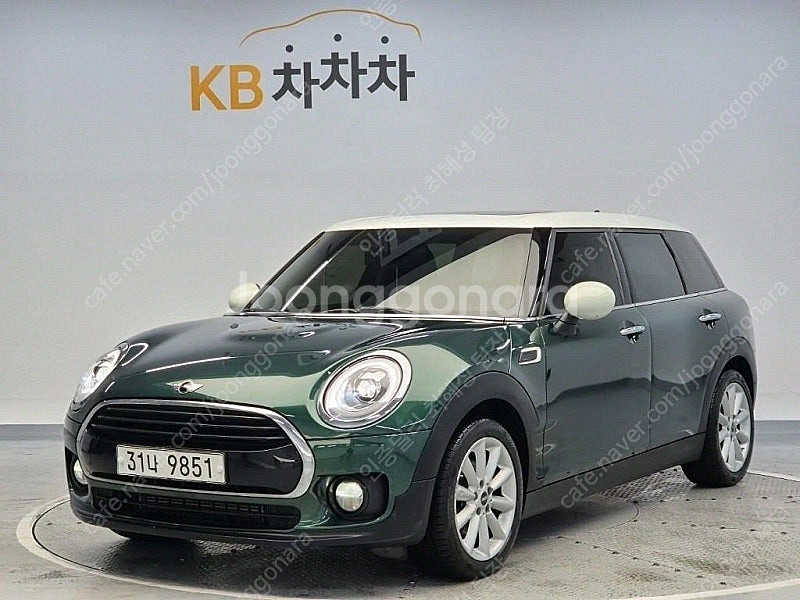 미니 클럽맨 중고 미니쿠퍼 중고 가격 녹색 2018년식...--0