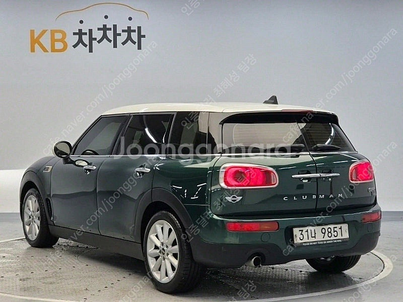 미니 클럽맨 중고 미니쿠퍼 중고 가격 녹색 2018년식...--2