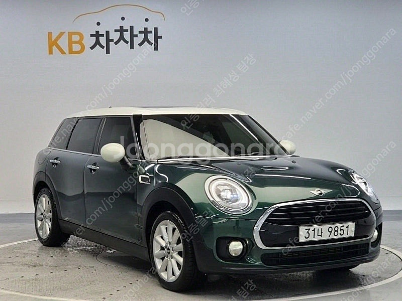 미니 클럽맨 중고 미니쿠퍼 중고 가격 녹색 2018년식...--4